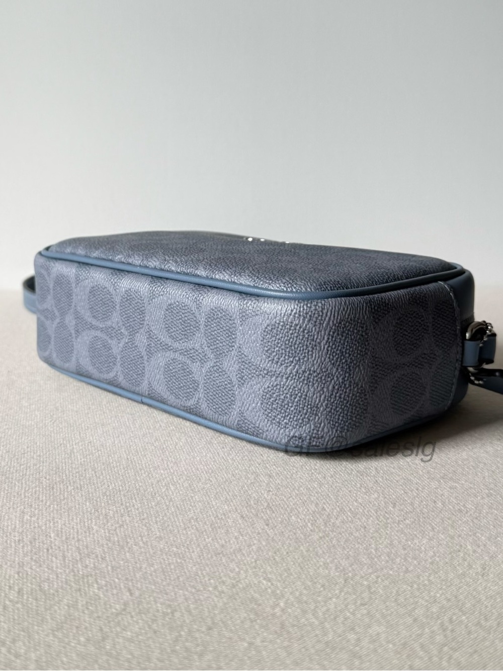 NWT Coach Mini Jamie Camera Bag In Signature Crossbody Chambray Blue CY752 - Picture 8 of 11
